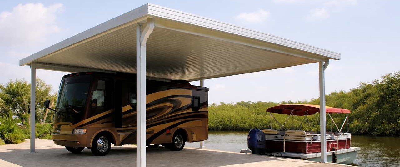 Custom Carport for Home in Lake Worth Florida